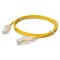 Add-On 7FT RJ-45 MALE TO RJ-45 MALE CAT6A STRAIGHT BOOTED, SNAGLESS YELLOW SL ADD-7FSLCAT6A-YW - alternate 2